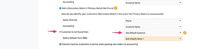 shopify-quickbooks-customer-matching-default-customer