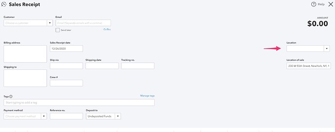 qbo-location-field-sales-receipt